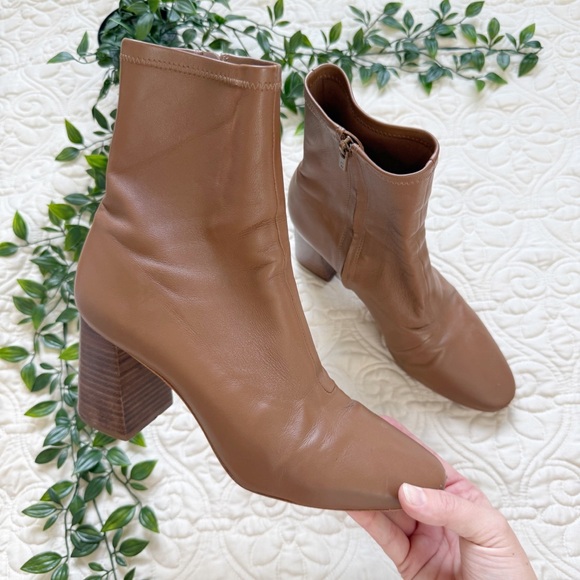 Loeffler Randall Elise Ankle Bootie Heeled Boot Sz 10 - Picture 1 of 7